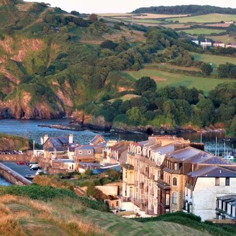 Visit the charming bars and restaurants of Ilfracombe