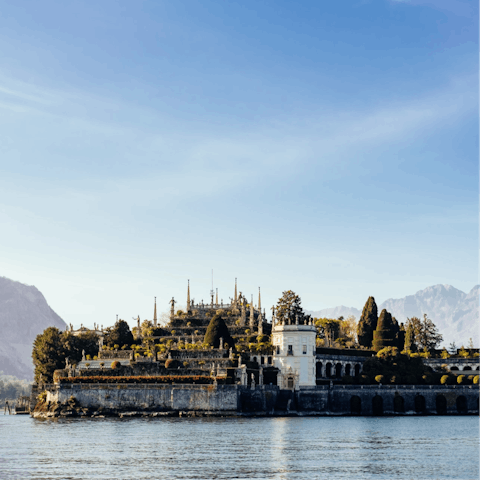Explore the local area with a boat trip on Lake Maggiore