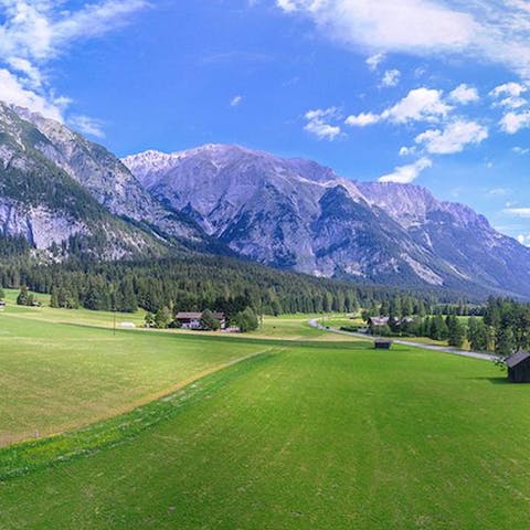 Explore the lush Austrian countryside that's right on your doorstep