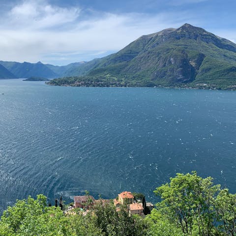 Explore the area, including nearby Varenna