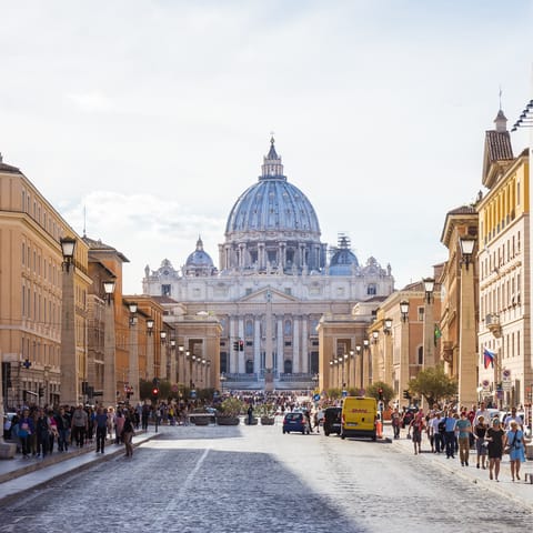 Hit the streets and get sightseeing – Rome is a city best viewed on foot