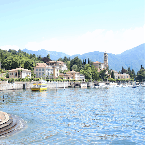 Visit the most glamourous of Italy's lakes, staying just twenty-five minutes from the graceful town of Como
