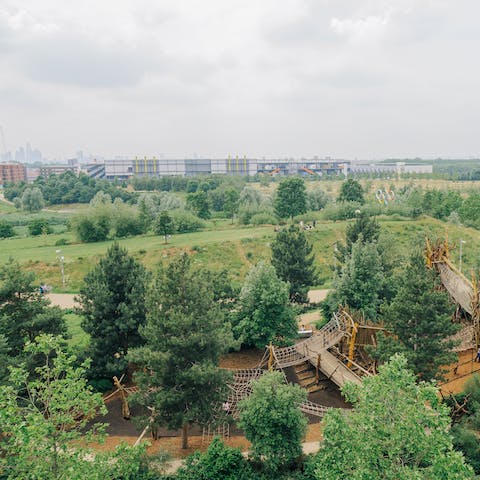 Explore the Queen Elizabeth Olympic Park, moments from your doorstep