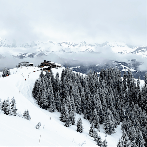 Escape the hustle and bustle of everyday life on the outskirts of Megève