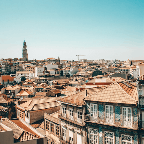 Stay in the heart of historic Porto, close to all the main sights