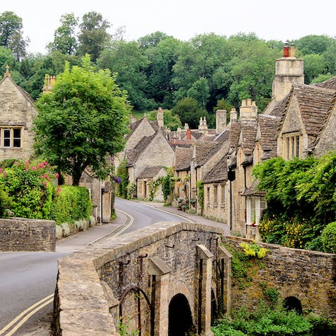 Pack a map and head out into the Cotswolds for breathtaking views and quaint villages
