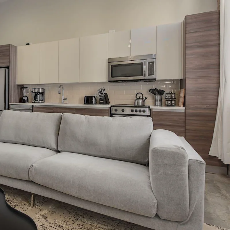 Knock up a snack in the kitchen and put your feet up at the end of a busy day