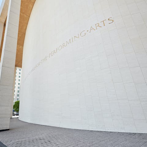 Explore Downtown Houston – the Jones Hall for the Performing Arts where the Houston Symphony performs is a five-minute walk away