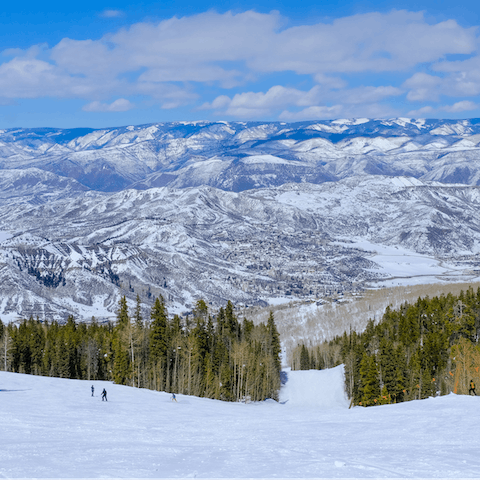 Hit the slopes at Aspen Snowmass
