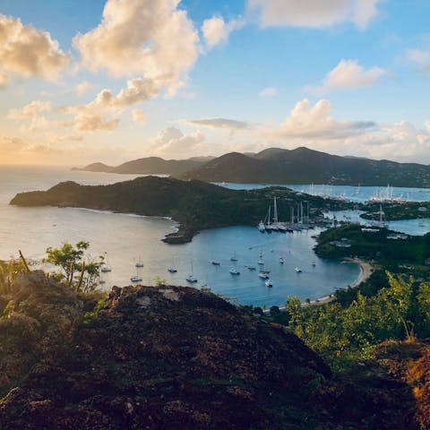 Explore the beautiful beaches of Antigua and Barbuda