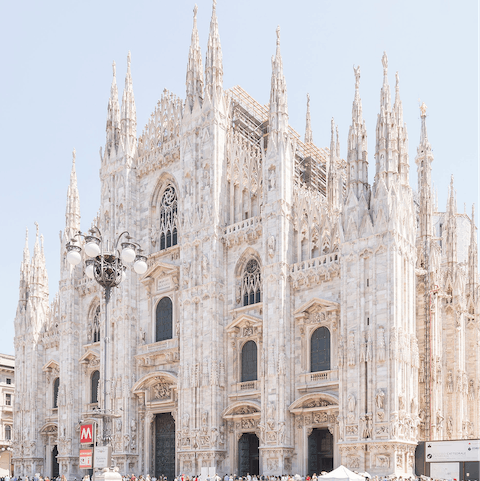 Walk to the Duomo in just half an hour