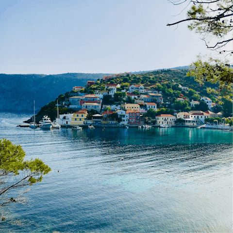 Explore Kefalonia and its wonderful beaches, shops and eateries