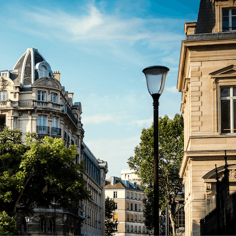 Enjoy the more tranquil pace of life in the residential 15th arrondissement 