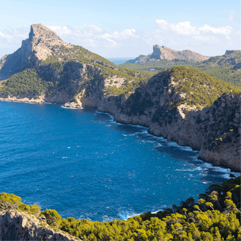 Immerse yourself in the stunning natural beauty of Port de Pollença