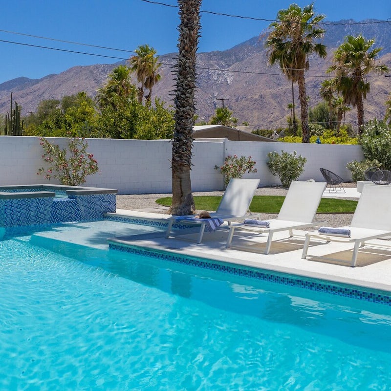 Cool off with a dip in your private pool