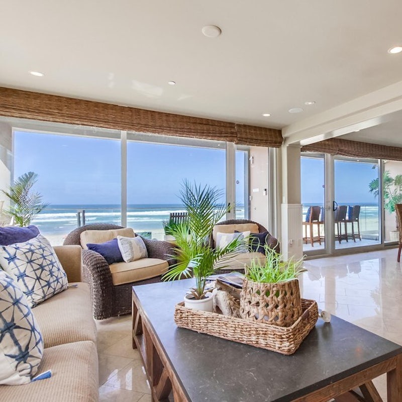 Relax in comfort and style in the large living room
