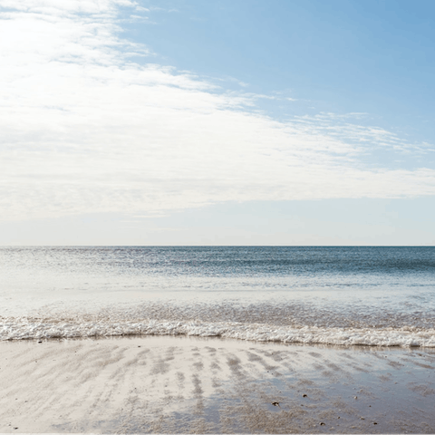 Dip your toes in the water at Noyack Bay