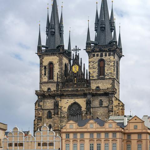Soak up the Gothic architecture of Prague Old Town