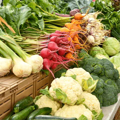 Shop for fresh ingredients at nearby Bastille Market and cook up a storm