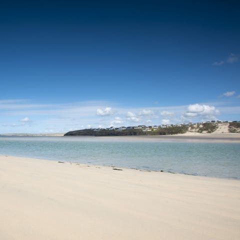 Walk just 500 metres to the beautiful beach