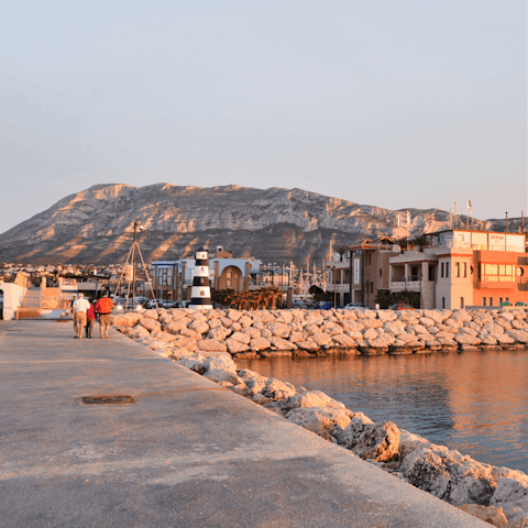 Explore the wonderful cosmopolitan coastal town of Dénia in Alicante