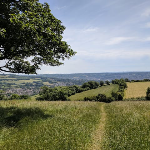 Put on your hiking boots and join the nearby Cotswold Way
