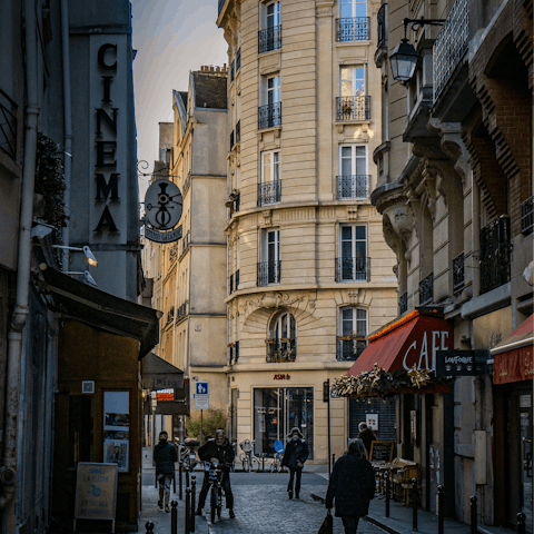 Explore the lively neighbourhood of Saint-Germain-des-Prés