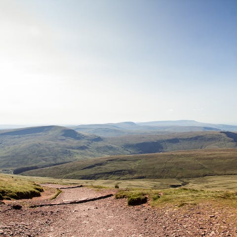 Explore the Brecon Beacons National Park – on the doorstep