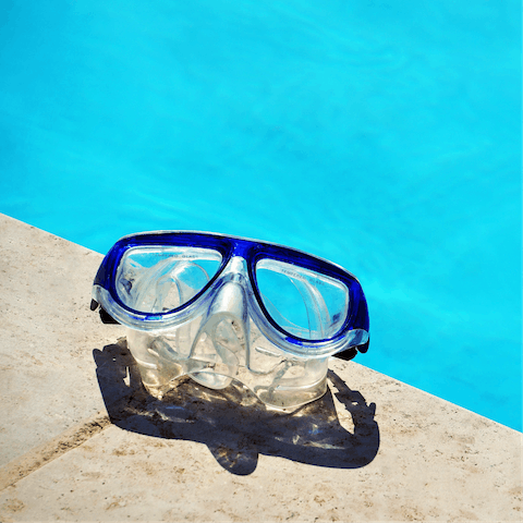 Practice your snorkelling and look for sea turtles in the fresher waters of Gerakas