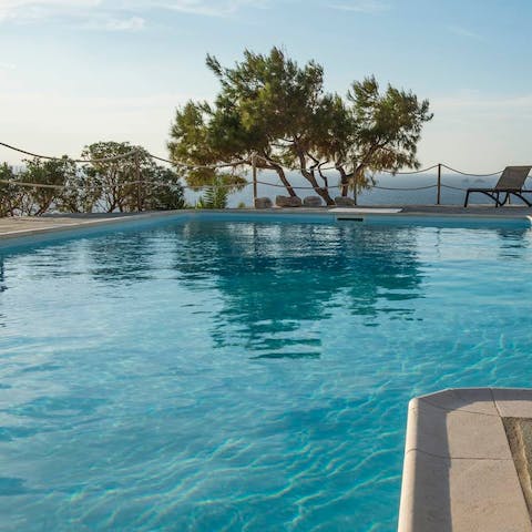 Savour every moment you spend in your wrap-around private pool