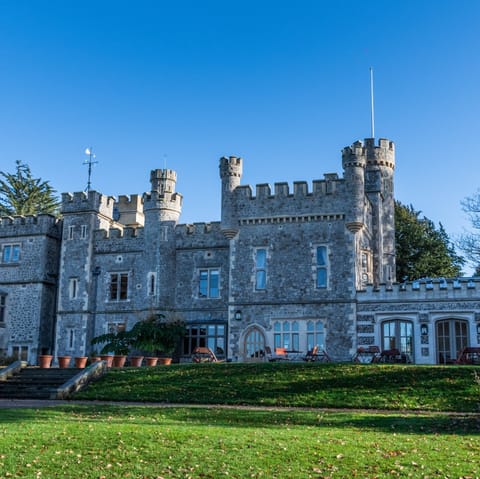 Visit Whitstable castle – only a twenty-minute walk from this home