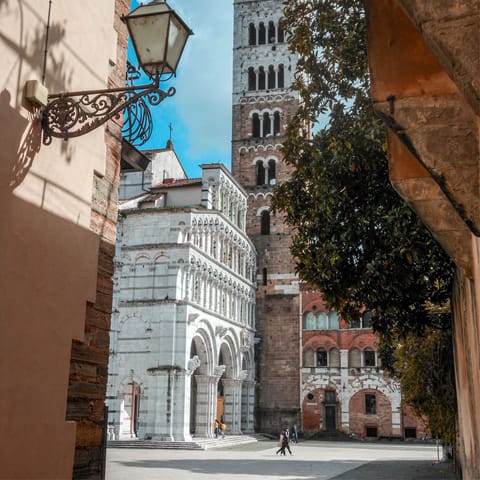 Visit the nearby city of Lucca, known for its Renaissance walls and cobblestone streets