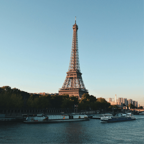 Stay in pretty Passy – the Eiffel Tower is only a short walk away