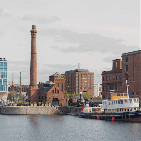 Stay in the historic Georgian Quarter of Liverpool, within convenient reach of the city's attractions