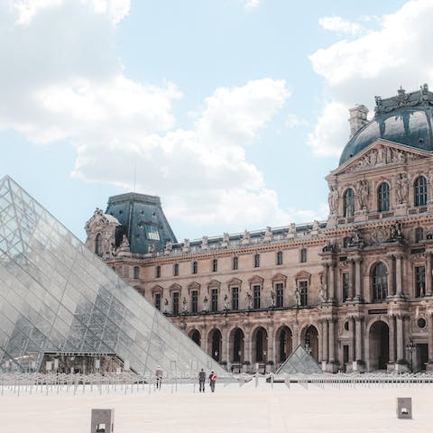 Inspire your creativity with a trip to the Louvre 