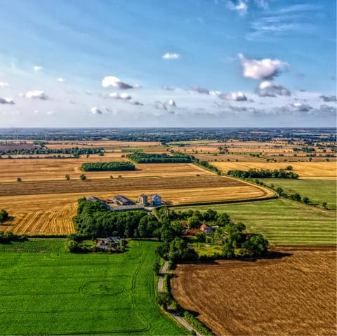 Stay just a ten-minute walk from Snape Maltings