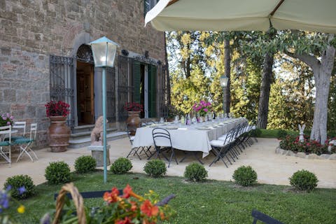 Rustle up an Italian feast to share alfresco on the terrace