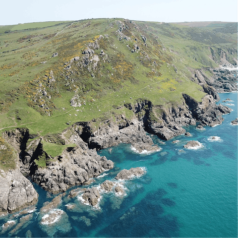Put on your hiking boots and adventure along the South West Coast Path