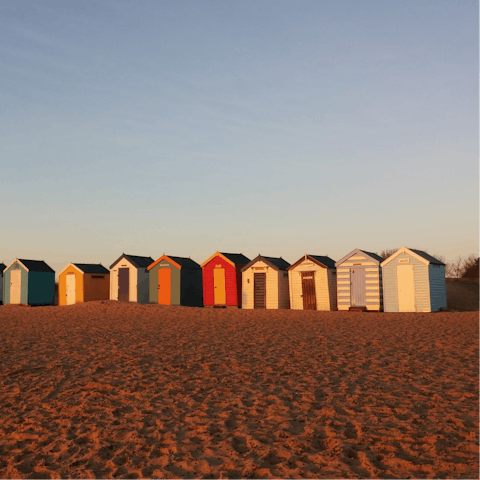 Walk to Southwold Beach in less than ten minutes 