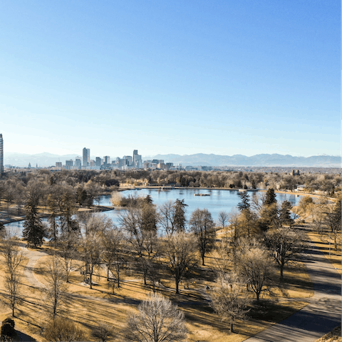 Visit one of Denver's great lakes – your nearest, Sloan Lake, is just 2 miles away