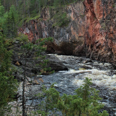 Explore the beautiful landscapes of Sotkamo, right on your doorstep