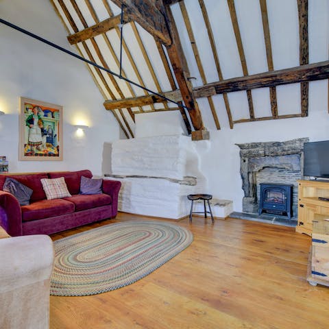 Relax in your historic home – it dates back centuries to the medieval period