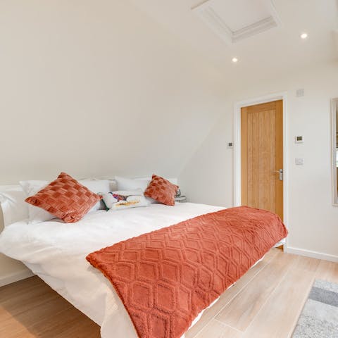 Sink into your sumptuous bed for a restful night after exploring the stunning conservation area of nearby Reepham