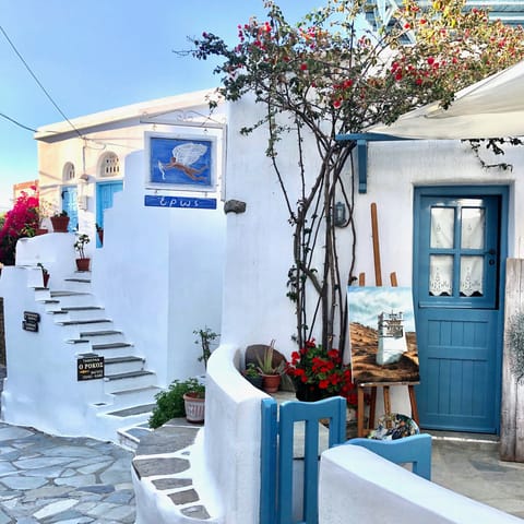 Take a walk through Tinos and explore the fantastic shops and restaurants