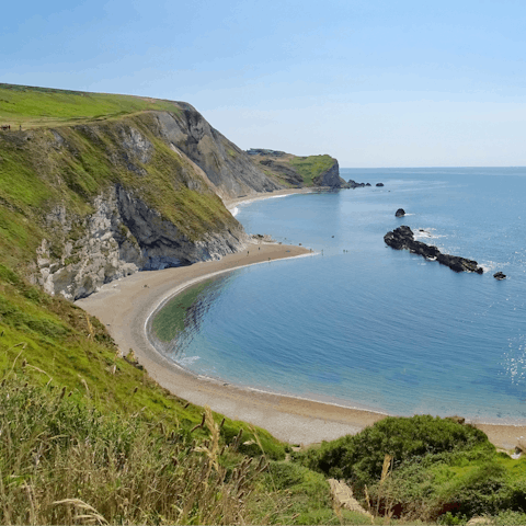 Explore Dorset's famous Jurassic Coast