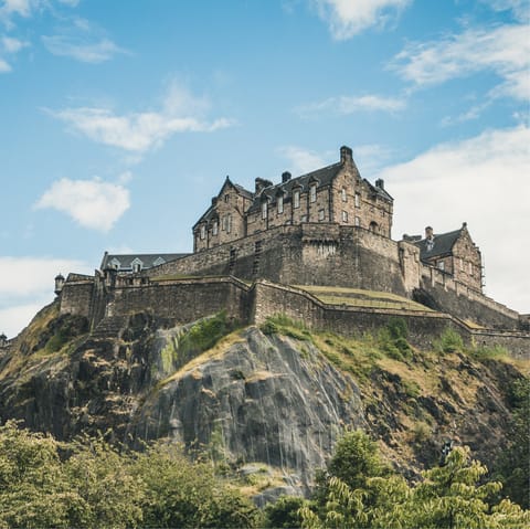 Make the five-minute walk to the Castle and explore the city's history
