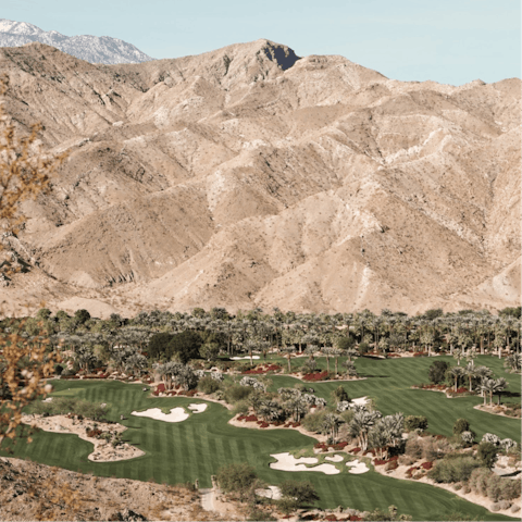 Explore the mountains and golf courses of Palm Springs
