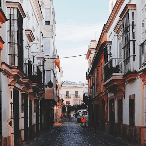 Wander the historic streets of Jerez de la Frontera – just 8.6 kilometres away