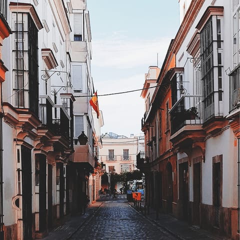 Wander the historic streets of Jerez de la Frontera – just 8.6 kilometres away