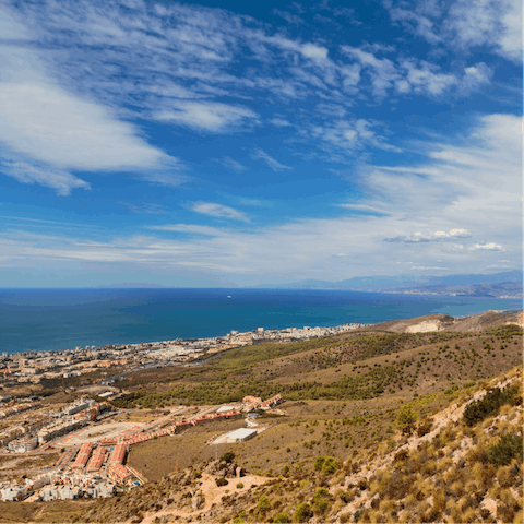 Head out in the car to explore the Costa del Sol